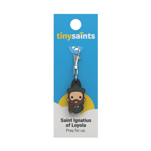Tiny Saints Charm - St. Ignatius of Loyola
