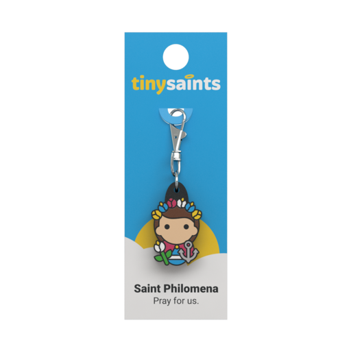 Tiny Saints Charm - St. Philomena