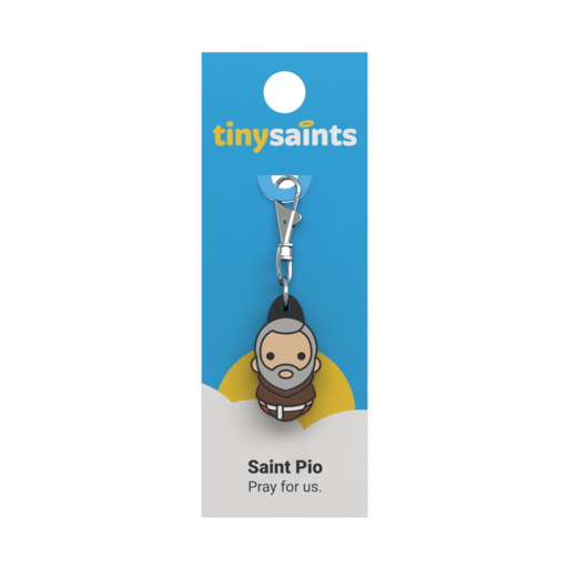 Tiny Saints Charm - St. Pio
