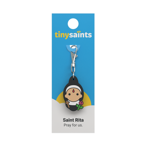 Tiny Saints Charm - St. Rita of Cascia