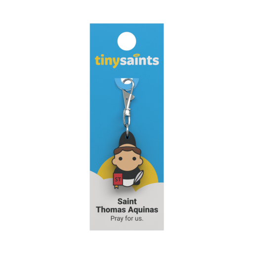 Tiny Saints Charm - St. Thomas Aquinas