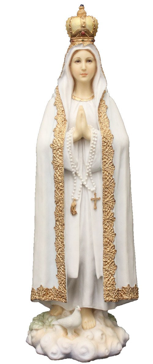 Our Lady of Fatima 10.75" Statue