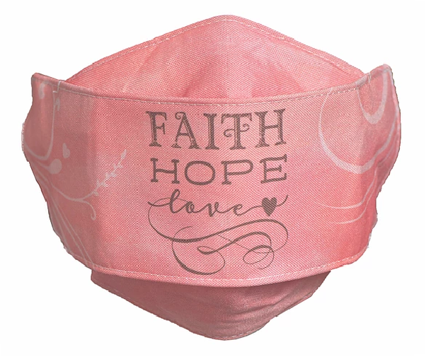 Faith Hope Love "Easy Breather" Face Mask