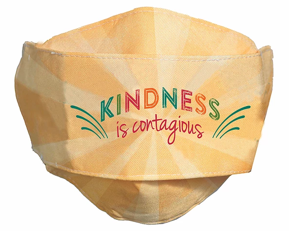 Kindness is Contagious "Easy Breather" Face Mask