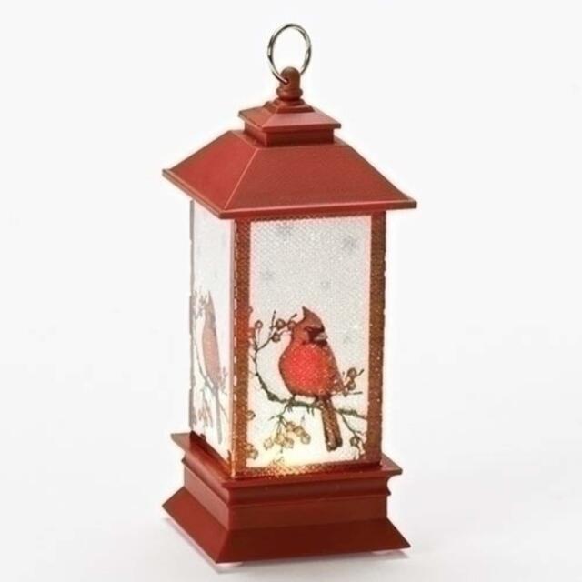 5" LED Cardinal Lantern