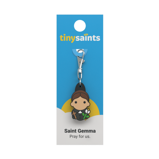 Tiny Saints Charm - St. Gemma