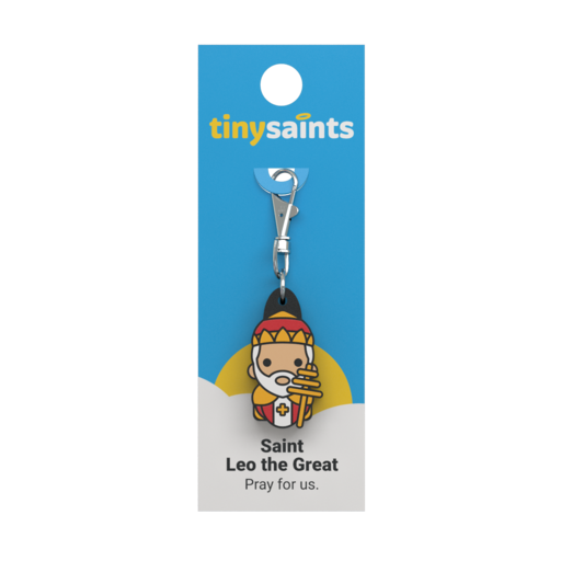 Tiny Saints Charm - St. Leo the Great