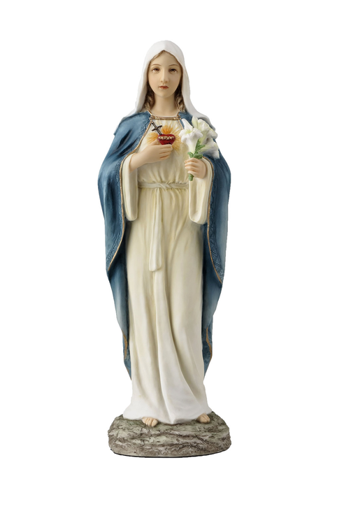 Immaculate Heart of Mary 10" Statue